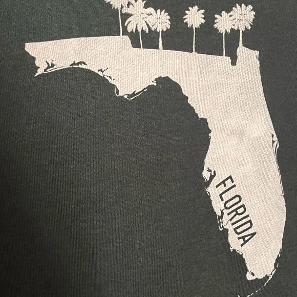 Florida State of Mind Green Unisex Hoodie with front pocket, XL - Picture 2 of 4